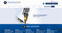 Desktop Screenshot of nyphysicaltherapy.net